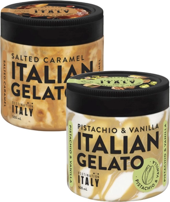 Destination Italy Gelato 500mL