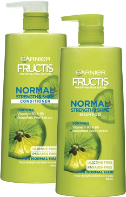 Garnier Fructis Shampoo or Conditioner 850mL