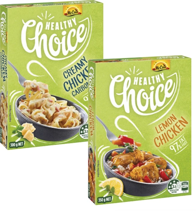 McCain Healthy Choice Frozen Meal 280g-350g