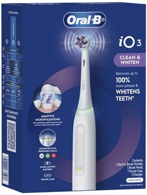 Oral B iO3 Ultimate Clean Electric Toothbrush 1 Pack