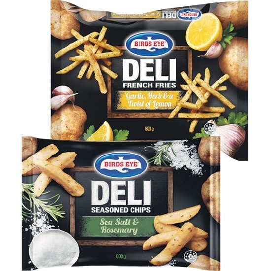 Birds Eye Deli Potato Varieties 600g – Excludes Birds Eye Deli Sweet Potato Chips 600g