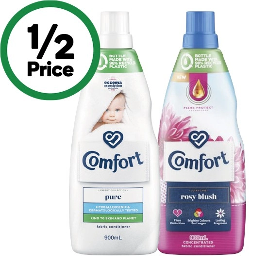 Comfort Ultra-Care or Expert Collection Fabric Conditioner 900ml