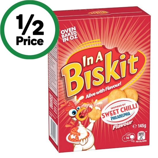 In A Biskit Crackers 145-160g