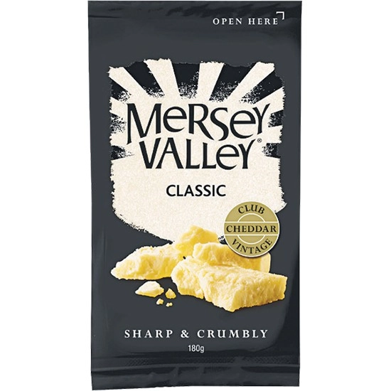 Mersey Valley Cheddar Varieties 180g – From the Deli