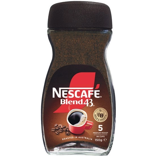 Nescafe Blend 43 Coffee 140-150g or Nescafe Gold Coffee 90-100g