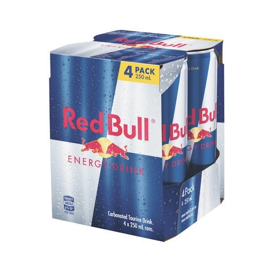 Red Bull Energy Drink 4 x 250ml