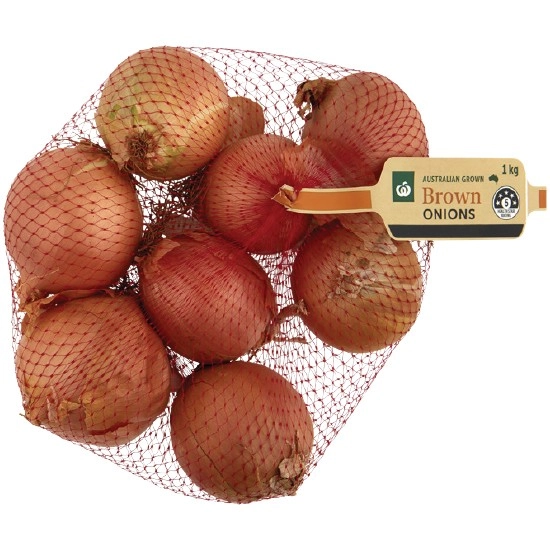 SA Brown Onions 1 kg Pack