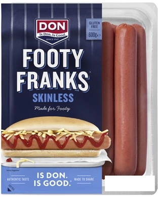 Don Footy Franks 600g