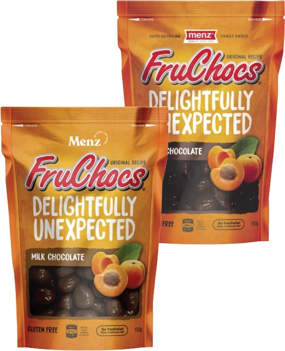 Menz Fruchocs 135g-150g