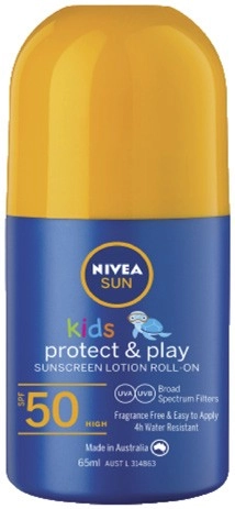 Nivea Sun Kids Roll On Sunscreen SPF50 65mL^^