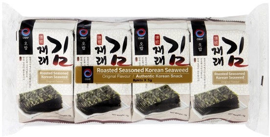 OBAP Roasted Seaweed 8 Pack 40g