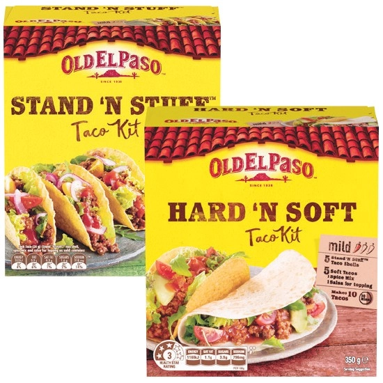 Old El Paso Premium Kits 295-505g