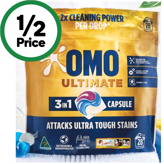 OMO Ultimate Laundry Capsules Pk 28