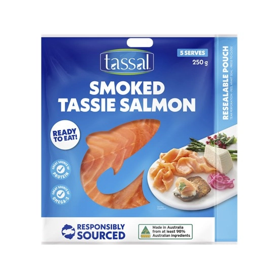 Tassal Smoked Tassie Salmon 250g