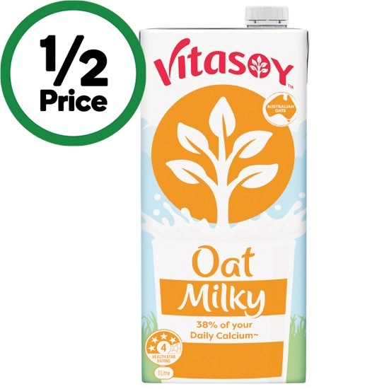 Vitasoy Milky Oat or Almond Milk 1 Litre