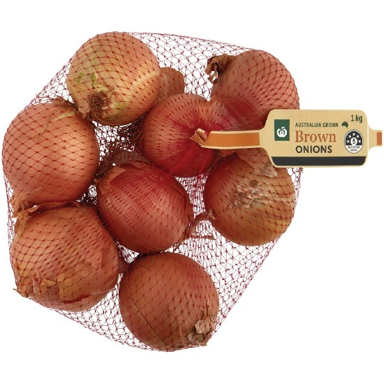 WA Brown Onions 1 kg Pack