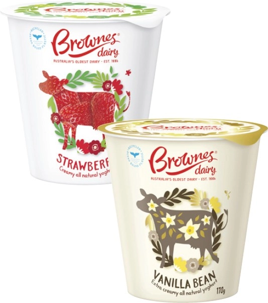 Brownes Dairy Yoghurt 170g