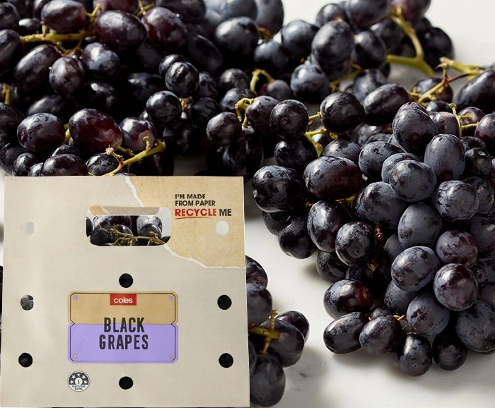 West Australian Loose Black Seedless Grapes