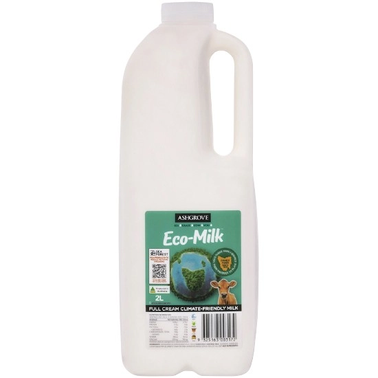 Ashgrove Eco Milk Full Cream 2 Litre – From the Fridge