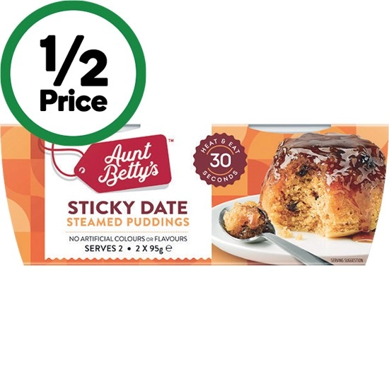 Aunt Betty’s Pudding 2 x 95g