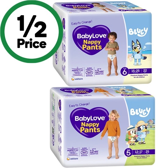 BabyLove Nappy Pants Pk 22-34