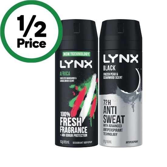 Lynx Deodorant Body Spray 165ml