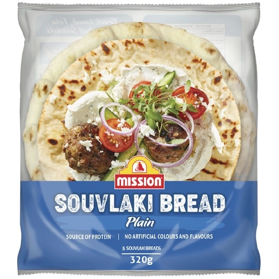 Mission Souvlaki Bread 320g