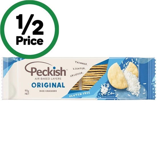 Peckish Rice Crackers 90g