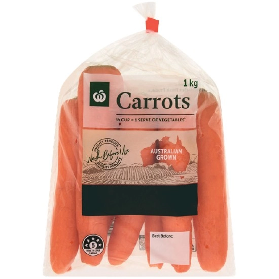 TAS Carrots 1 kg Pack