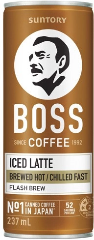 Boss Iced Latte Coffee 237mL