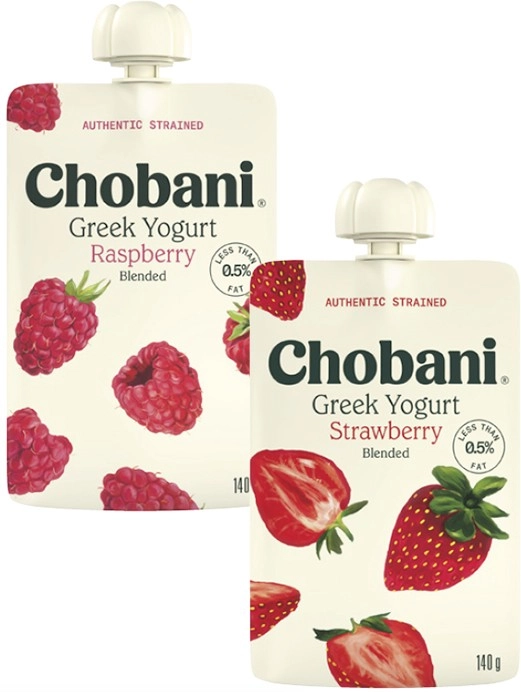 Chobani Greek Yogurt Pouch 140g