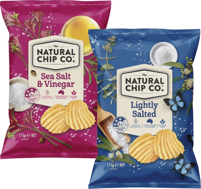 Natural Chip Co. Potato Chips 150g-175g