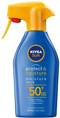 Nivea Sun Protect & Moisture Sunscreen Spray SPF50+ 300mL^^