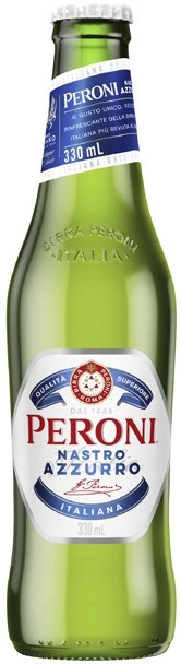 Peroni Nastro Azzurro 5% Bottles 24x330mL