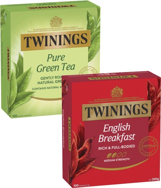 Twinings Tea Bags 80 Pack-100 Pack