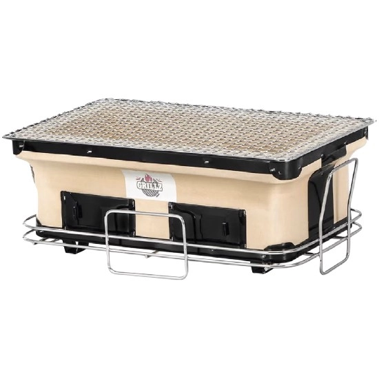 Grillz BBQ Tabletop Charcoal Smoker