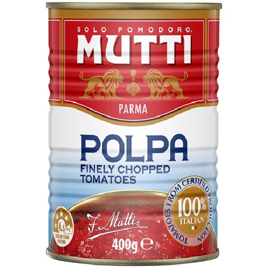 Mutti Polpa Chopped Tomatoes 400g