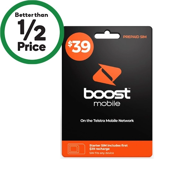 Boost $39 SIM Pack^