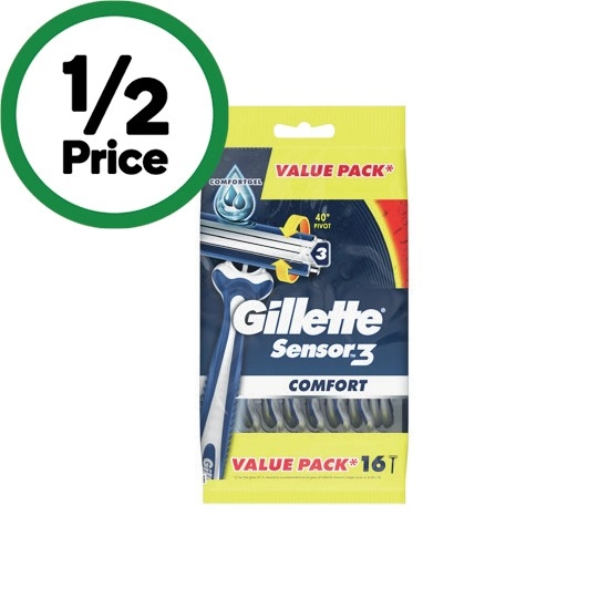 Gillette Sensor 3 Comfort Razor Blades Pk 16