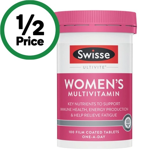 Swisse Ultivite Women’s Multivitamin Tablets Pk 100~