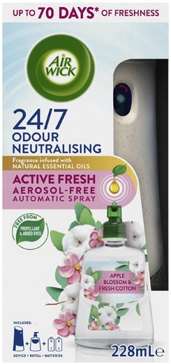 Air Wick Active Fresh Aerosol-Free Automatic Spray 228mL