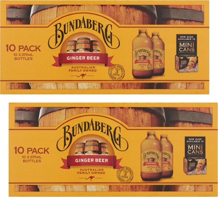 Bundaberg Brewed Drink 10x375mL