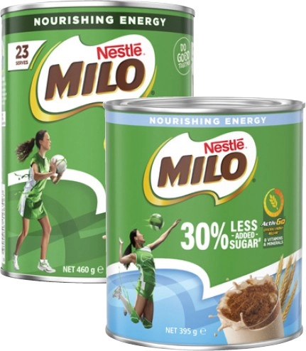 Nestlé Milo 395g-460g