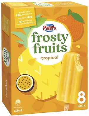 Peters Frosty Fruits 6 Pack-8 Pack 420mL-600mL