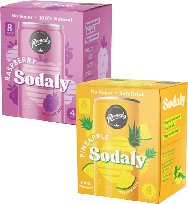 Remedy Sodaly 4x250mL