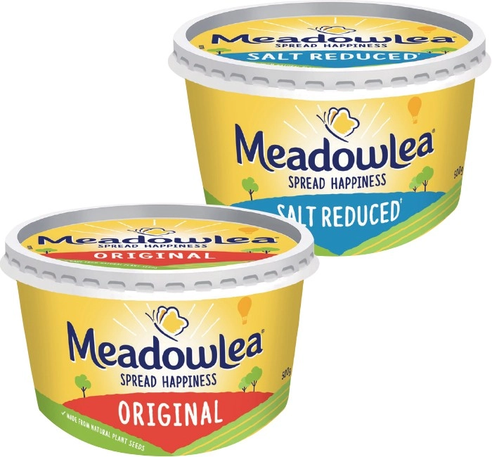 Meadowlea Spread 500g Selected Varieties