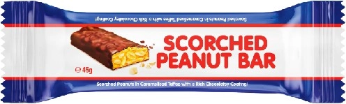 Scorched Peanut Bar 45g