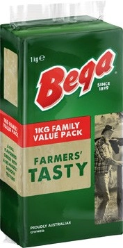 Bega Farmers' Tasty Cheese Block 1kg