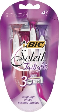 BIC Soleil Twilight Women's Disposable Razors 4 Pack