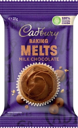 Cadbury Baking Chocolate Melts 225g, Chips 200g or Block 180g Selected Varieties